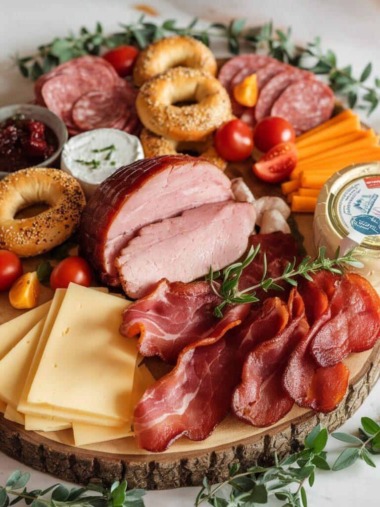 brunch style charcuterie