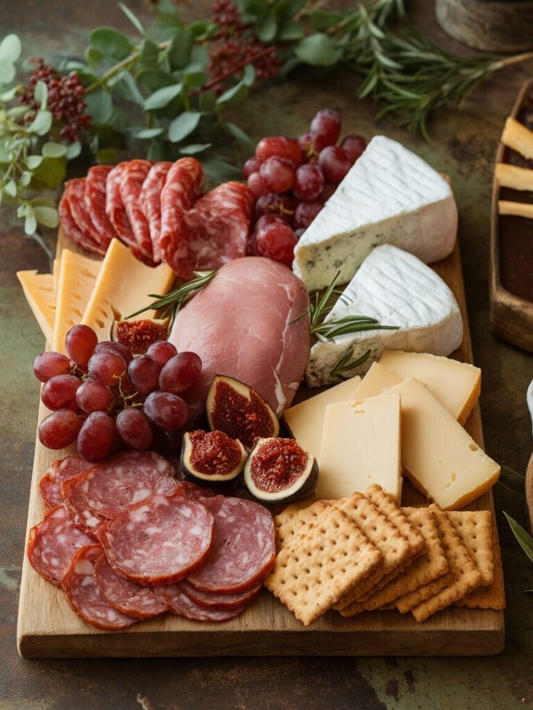 meat platter for wine
