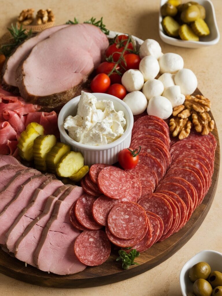 high protein meat platter