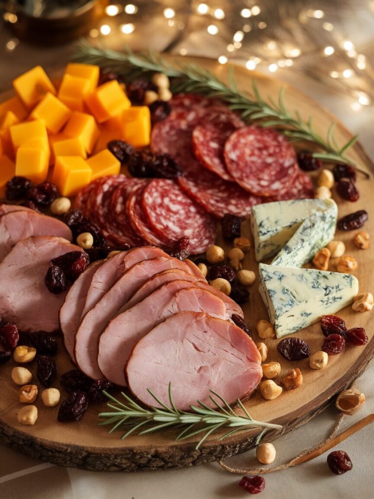 holiday meat platter