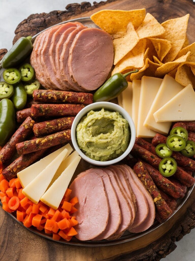 texas-mexican meat platter