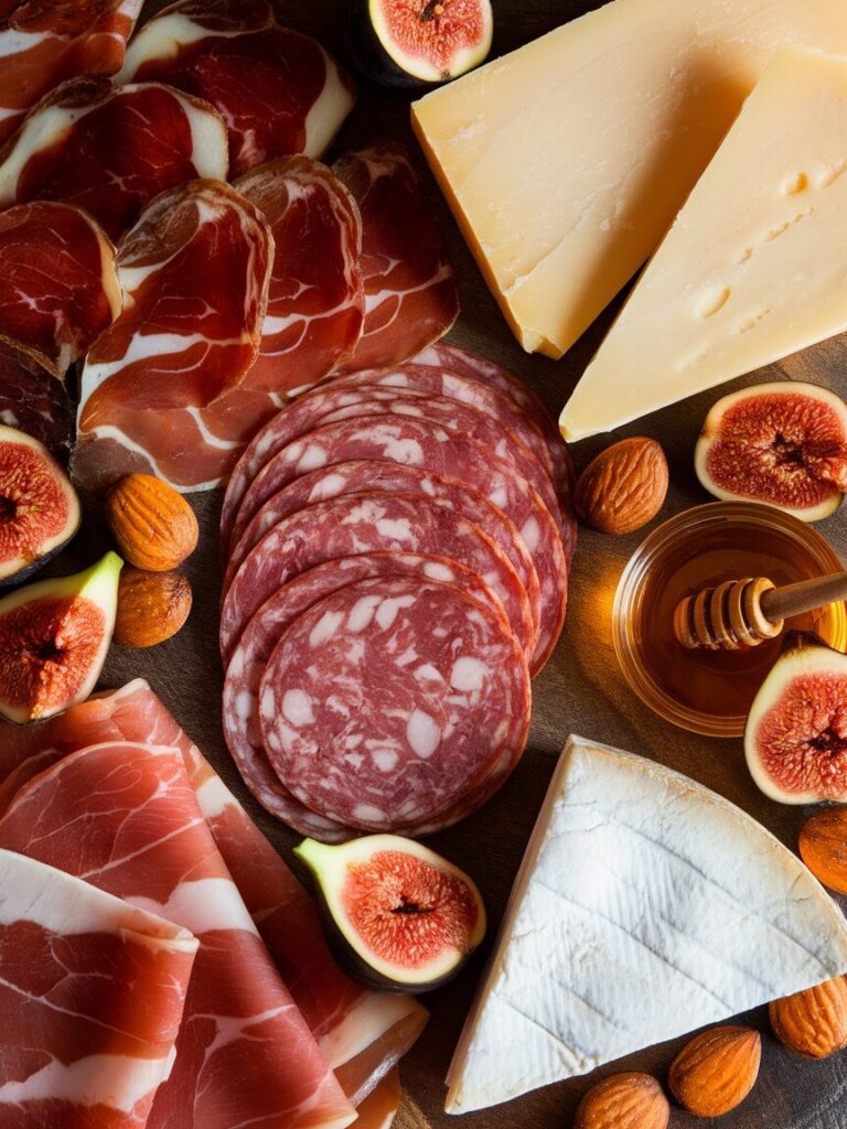 luxury meat platter