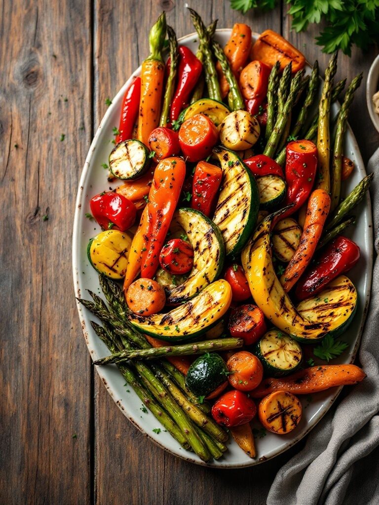 grilled vegetables