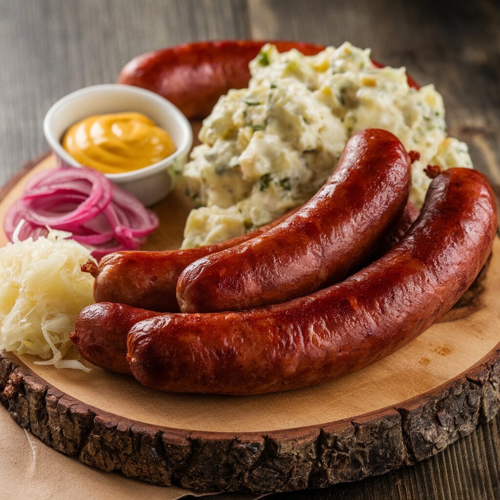 smoky sausage board