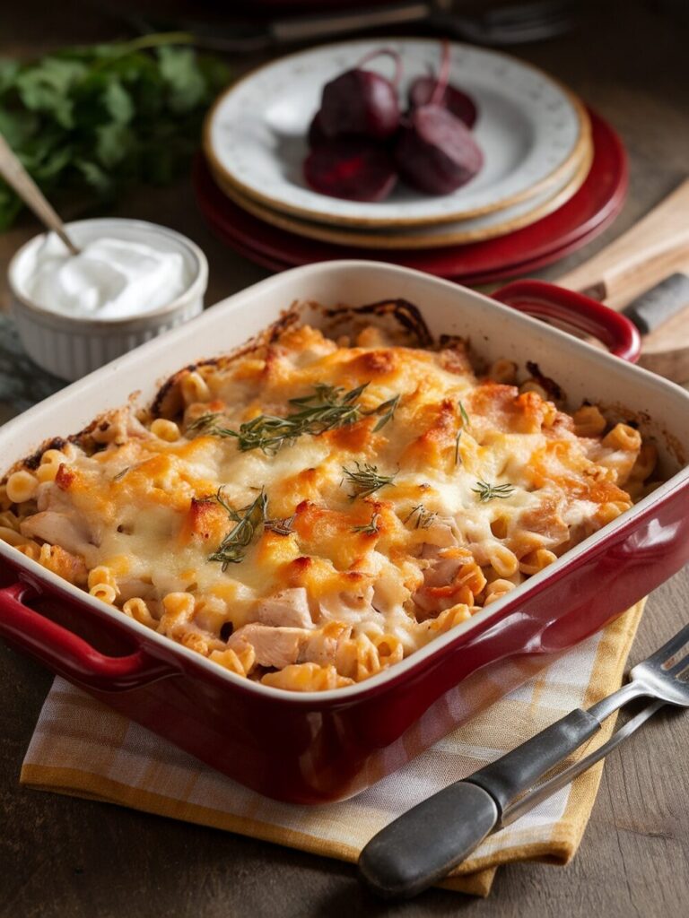 baked chicken pasta