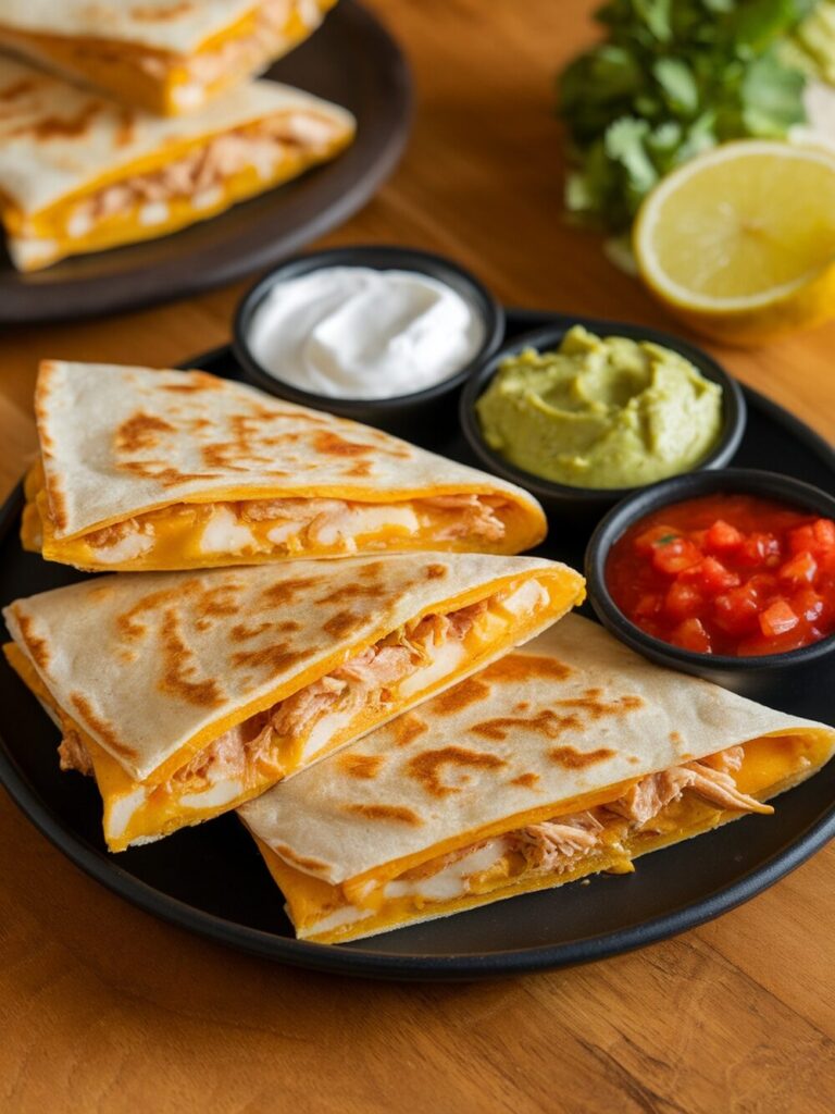quesadillas with chicken breast