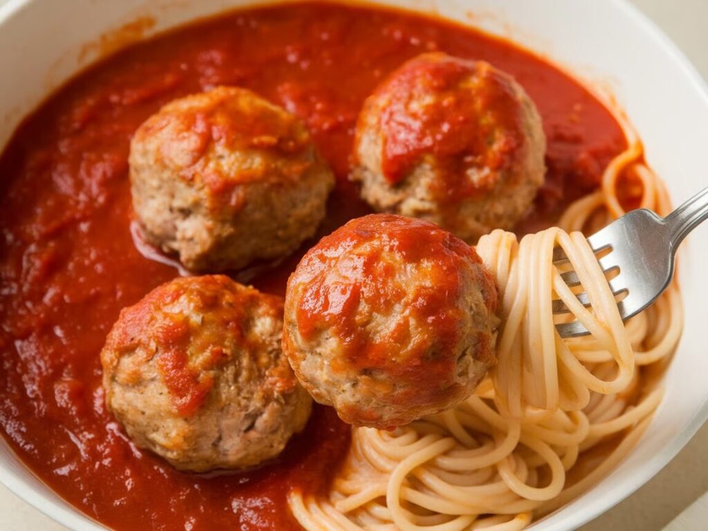 turkey meatballs in marinara sauce