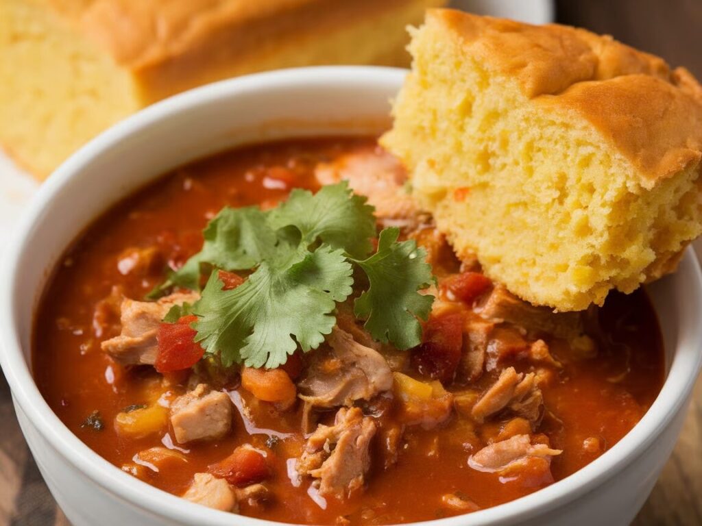 hearty turkey chili with beans