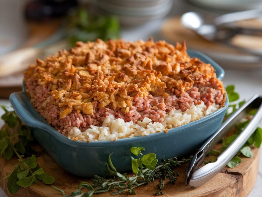 turkey and rice casserole