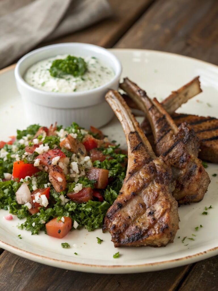 Mediterranean Spiced Lamb Chops