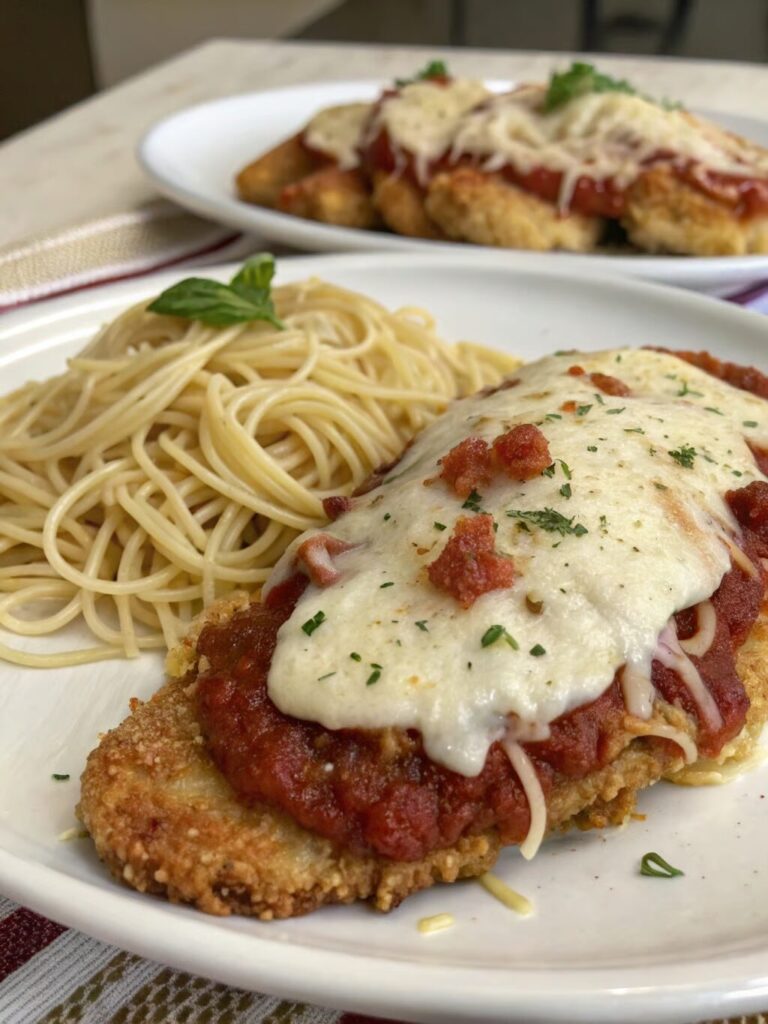 Oven-Baked Chicken Parmesan