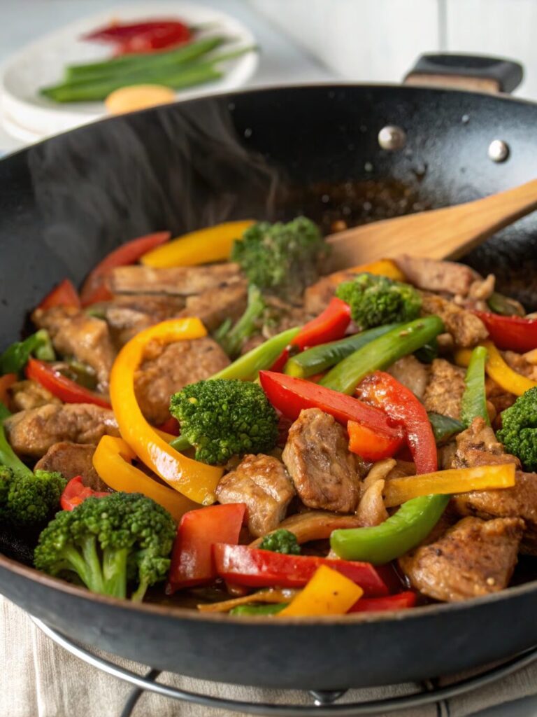 Teriyaki Pork Tenderloin Stir-Fry