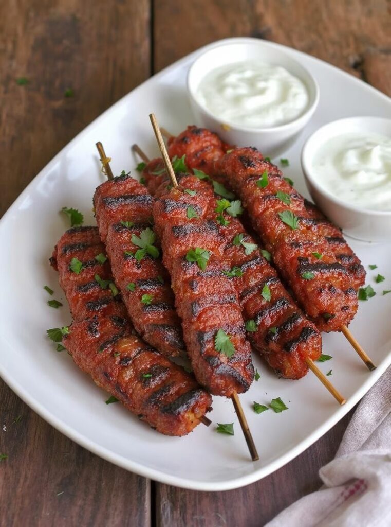 Spicy Lamb Kofta Kebabs