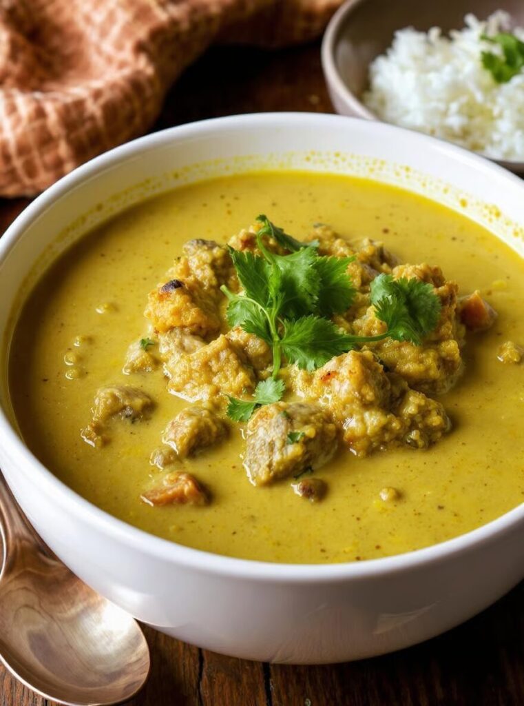 Lamb Curry with Coconut Milk