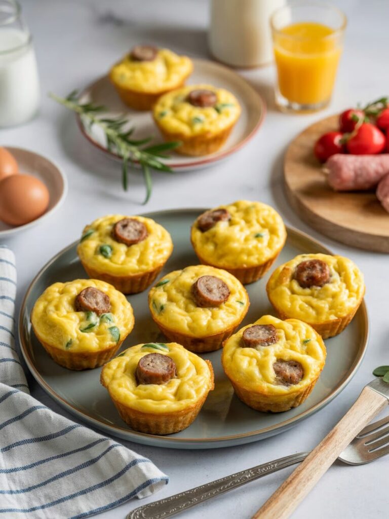sausage egg muffins