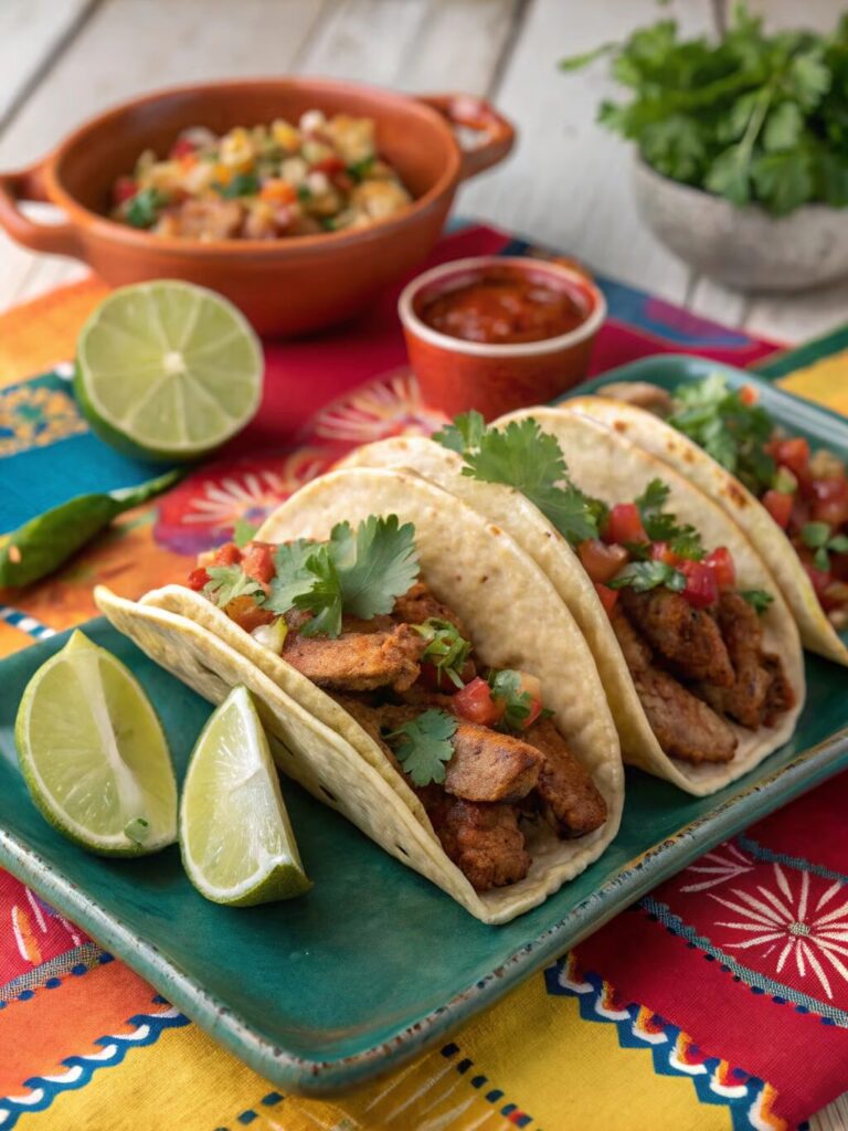 Spicy Chipotle Pork Tenderloin Tacos