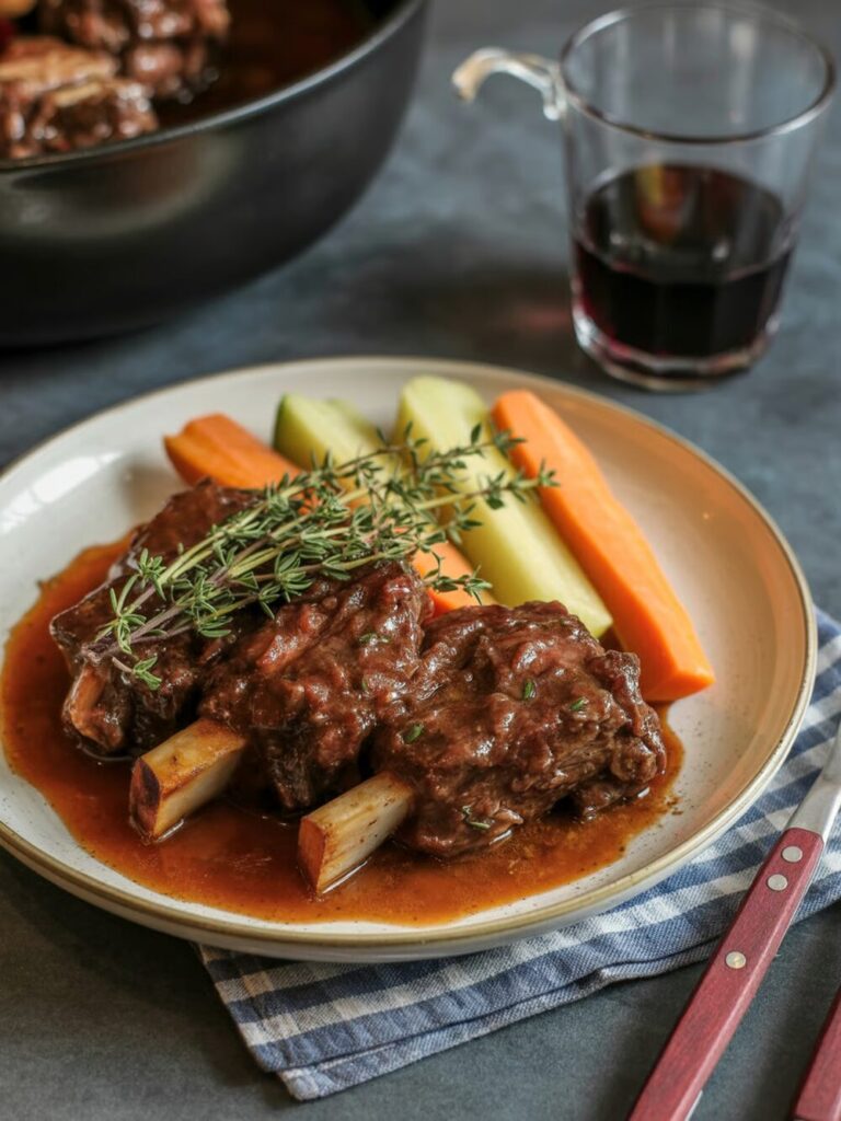 Braised Short Ribs in Red Wine