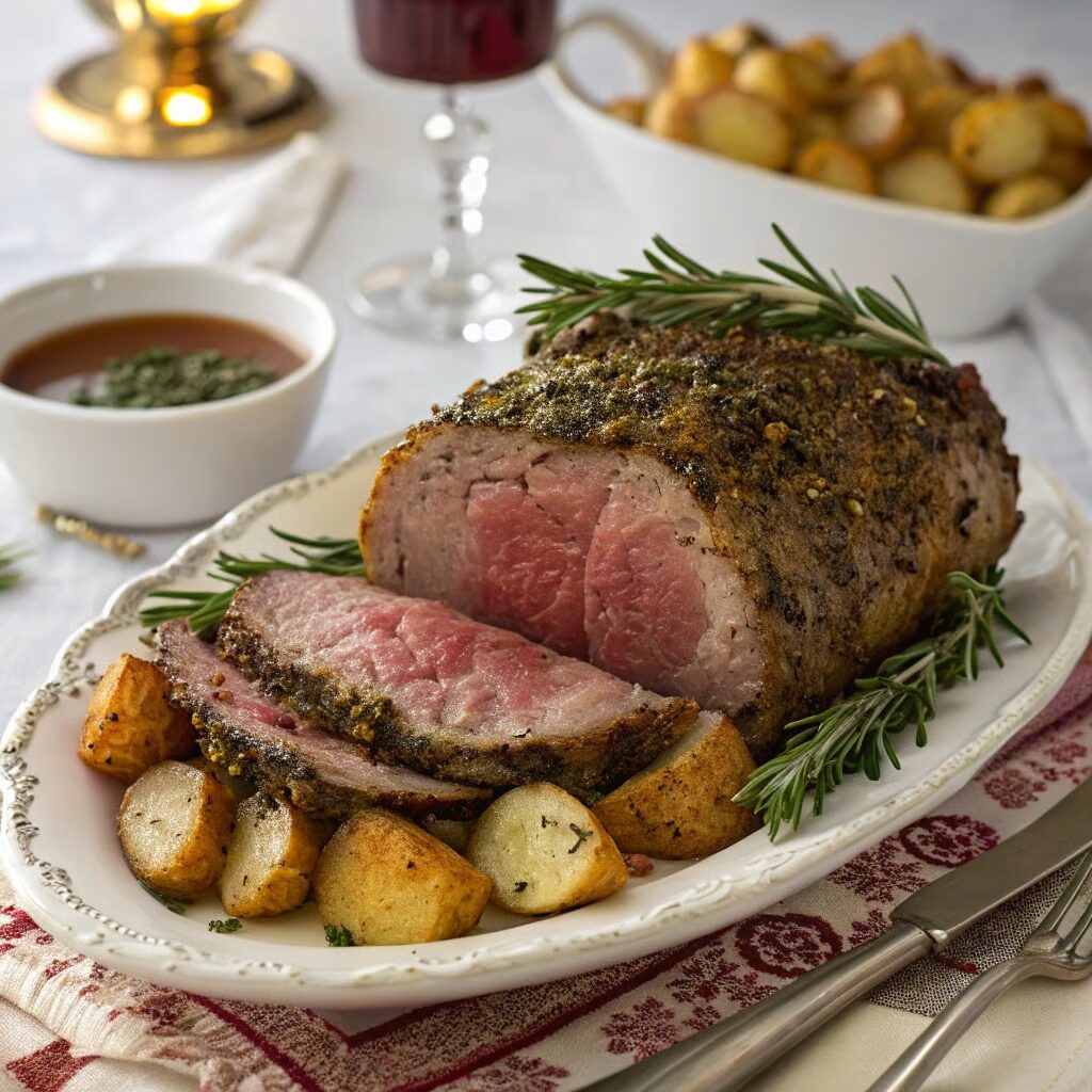 Herb-Crusted Prime Rib Roast